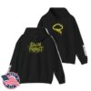 kenny Gavin Prophet Merch Store Radical Yellow Graffiti Crash Cloud Hoodiee
