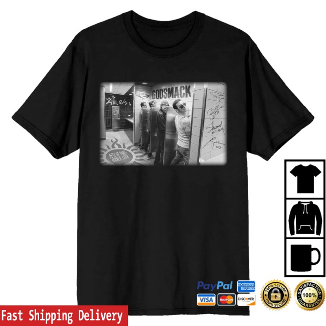 Godsmack Merch Bathroom Photo Tee 2 Godsmack Merch Bathroom Photo Tee