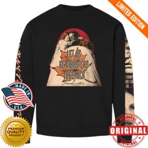 kenny Halftone Horror Merch Frankenstein Crew Neck Sweatshirt