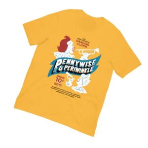 kenny Hbo Shop Merch Store It Welcome To Derry Pennywise & Periwinkle T Shirtv