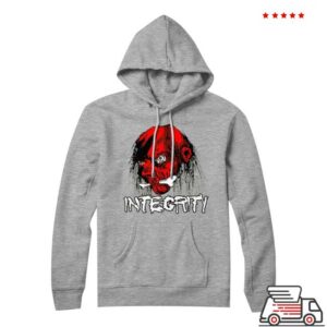 Holy Mountain Printing Merch Store Integrity Shrunken Head Pullover Hood