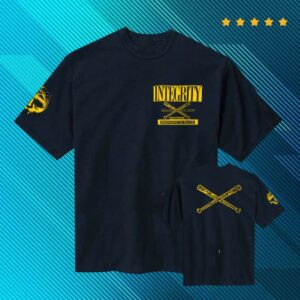 Holy Mountain Printing Merch Store Integrity Smash Racism Navy Champion Shirt