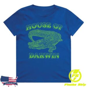 kenny House Of Darwin Merch Store Kids Croc Blue
