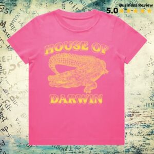 kenny House Of Darwin Merch Store Kids Croc Pink