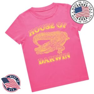 kenny House Of Darwin Merch Store Kids Croc Pinka