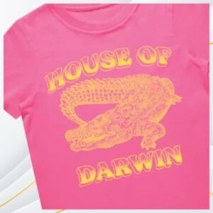 kenny House Of Darwin Merch Store Kids Croc Pinkaa