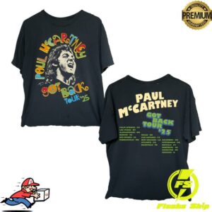 kenny Kel Lauren Merch Store Shop Paul Mccartney And Wings Got Back 2025 Peace T Shirt