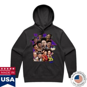 Kid 'N Play Merch Store Limited Edition House Party 35Th Single Sided Oversized Premium Heavy Hoodie