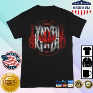 Lynyrd Skynyrd Merch Store Canada 2025 Tour Tee