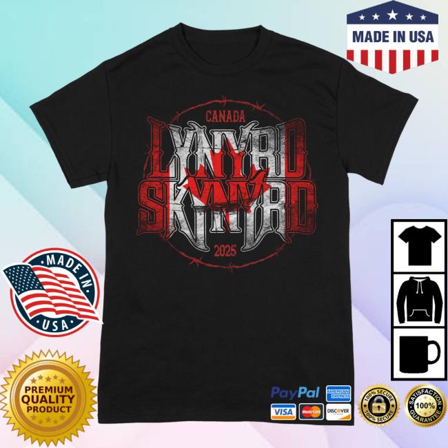 Lynyrd Skynyrd Merch Store Canada 2025 Tour Tee 3 Lynyrd Skynyrd Merch Store Canada 2025 Tour Tee