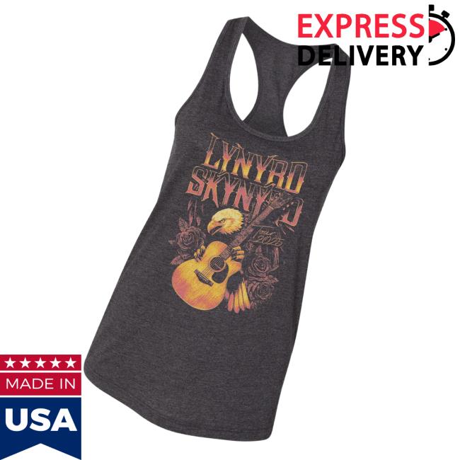 Lynyrd Skynyrd Merch Store Eagle Guitar Ladies Tank 3 Lynyrd Skynyrd Merch Store Eagle Guitar Ladies Tank