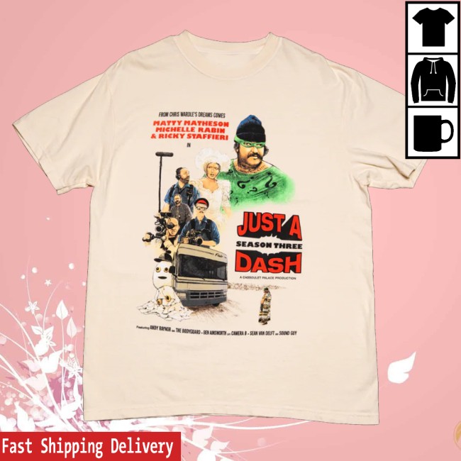 Matty Matheson Merch Just A Dash Season 3 T-Shirt 3 Matty Matheson Merch Just A Dash Season 3 T-Shirt