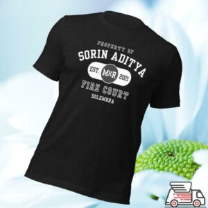 kenny Mkr Treasure Shop Merch Store Property Of Sorin Bw Text Unisex T ShirtV