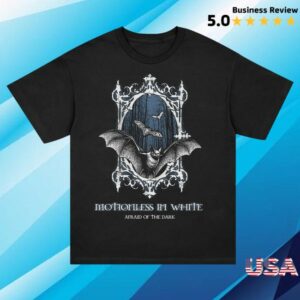 Motionless In White Merch Afraid Of The Dark Bat Shirt