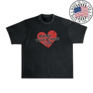 Murder With My Husband Merch Store Broken Heart T-Shirt