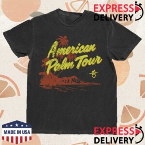 Niko Moon Merch 2026 American Palm Dateback Spring Tour Tee