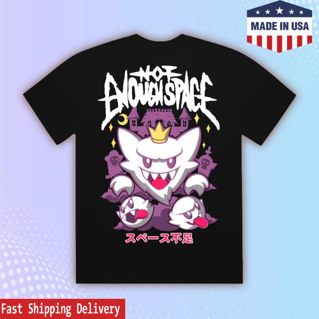 Not Enough Space Merch Store King Haunter Tee 4 Not Enough Space Merch Store King Haunter Tee