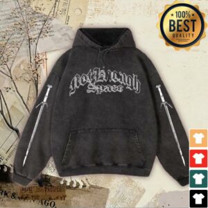 Not Enough Space Merch Store Wendigo Mineral Wash Hoodie