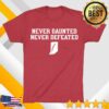 kenny Obvious Shirts Merch Never Daunted Never Defeated Shirt
