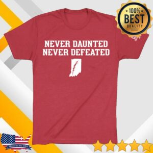 kenny Obvious Shirts Merch Never Daunted Never Defeated Shirt