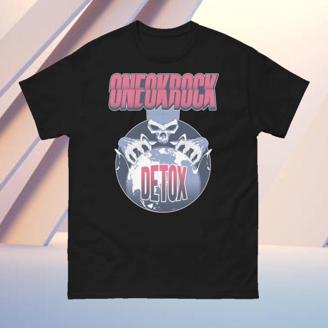kenny One Ok Rock Merch Store Shop Detox World Tee kenny One Ok Rock Merch Store Shop Detox World Tee
