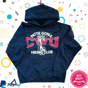 Pattie Gonia Merch Store Pattie Gonia Hiking Club Hoodie Cream Print