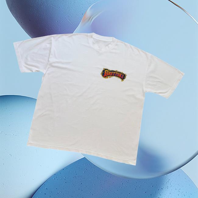 Real Brettski Merch Store Classic Slot T-Shirt White 3 Real Brettski Merch Store Classic Slot T-Shirt White