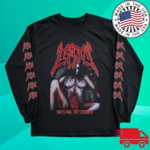 kenny Reality Fade Merch Store Lust Of Decay Infesting The Exhumed Long Sleeve