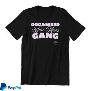 kenny Red Wine And Blue Merch Store Organized Wine Mom Gang T Shirt Black