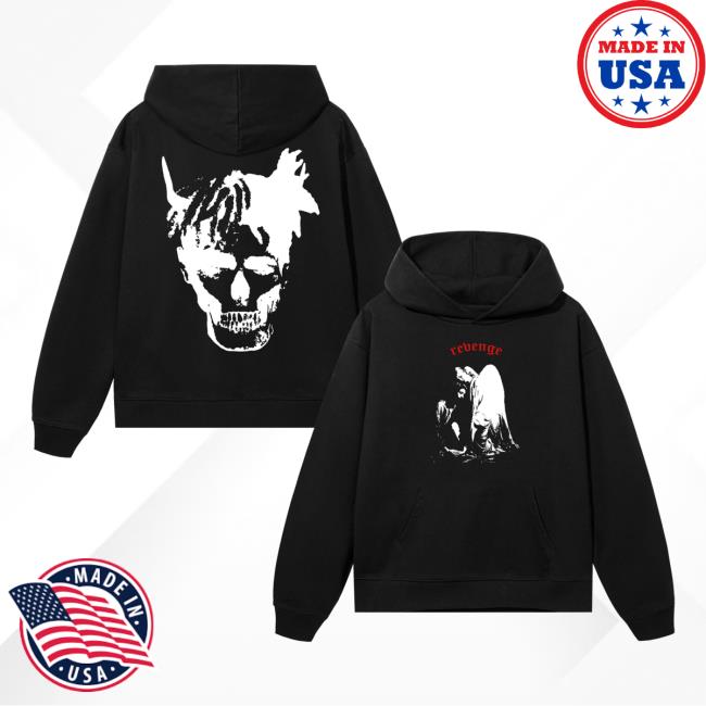 Revenge Merch Store X Angel Hoodie Black 5 Revenge Merch Store X Angel Hoodie Black