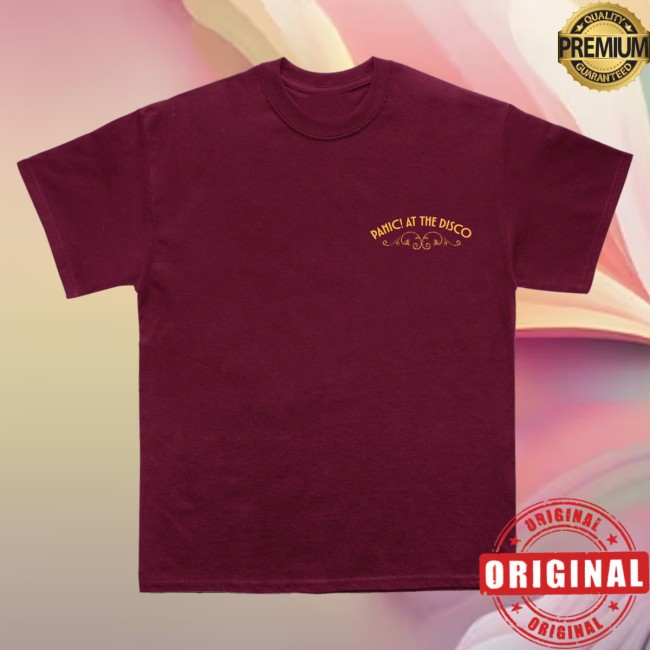 Rock Sound Merch Panic At The Disco Shirt 3 Rock Sound Merch Panic At The Disco Shirt