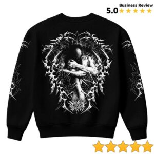 kenny Scummy Bears Store Merch Echoes Of Decay Bloom Of Ashes Oversized Crewneck Sweatshirt