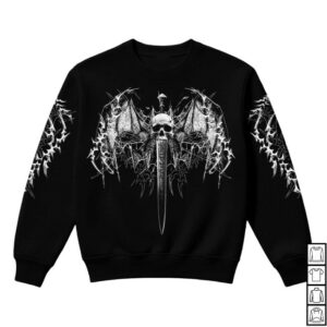 kenny Scummy Bears Store Merch Echoes Of Decay Bloom Of Ashes Oversized Crewneck Sweatshirt u