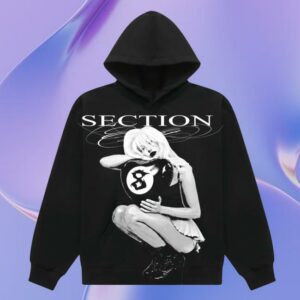 Section 8 Official Merch Store Heart Balloon Hoodie