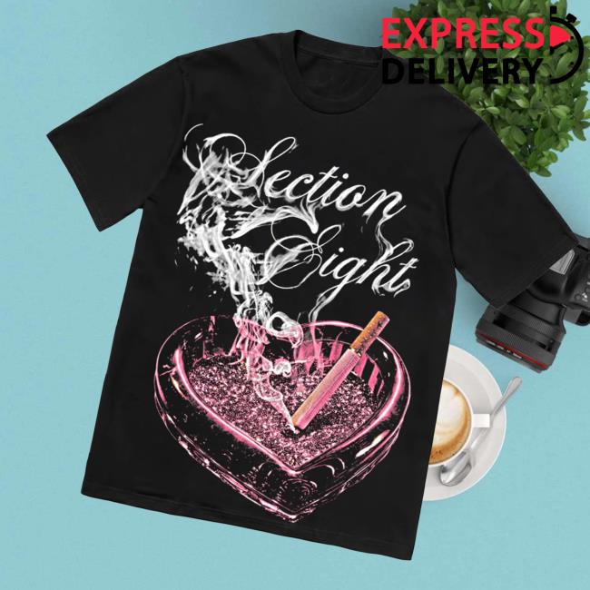 Section 8 Official Merch Store V-Day Smoke Tee 4 Section 8 Official Merch Store V-Day Smoke Tee