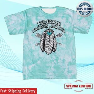kenny Tedeschi Trucks Band Shop Merch Store Feather Tie Dye T Shirt