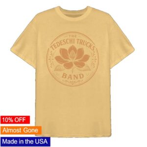 kenny Tedeschi Trucks Band Shop Merch Store Gold Flower T Shirt