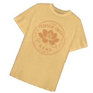 kenny Tedeschi Trucks Band Shop Merch Store Gold Flower T Shirtv