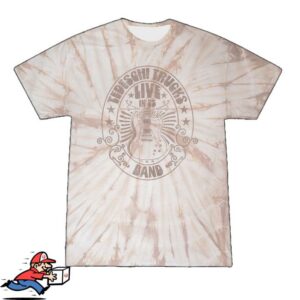 kenny Tedeschi Trucks Band Shop Merch Store Taupe Spider Tie Dye T Shirt