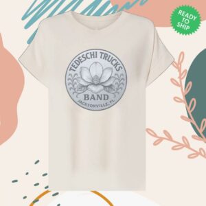 kenny Tedeschi Trucks Band Shop Merch Store White Flower T Shirt