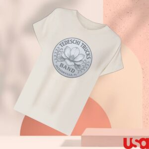 kenny Tedeschi Trucks Band Shop Merch Store White Flower T ShirtV