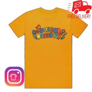 kenny Tessa Violet Merch Store Shop Flowers Orange T Shirt