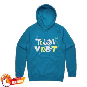 kenny Tessa Violet Merch Store Shop Logo Turquoise Pullover Hoodie