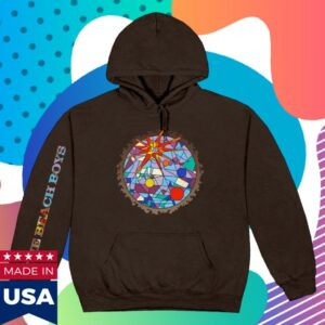 The Beach Boys Merch Stained Glass Hoodie