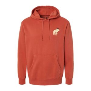 Theo Von Merch Store Year Of The Rat Pigment Amber Hoodie