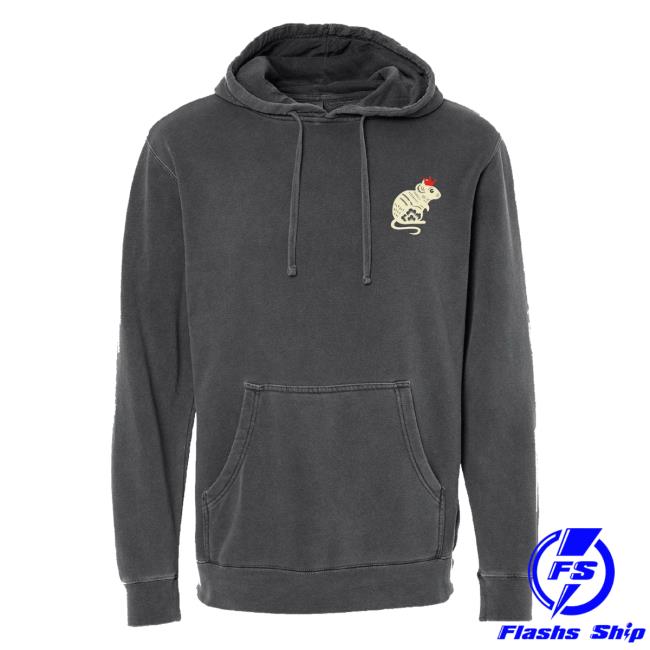 Theo Von Merch Store Year Of The Rat Pigment Black Hoodie 3 Theo Von Merch Store Year Of The Rat Pigment Black Hoodie
