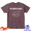 They Might Be Giants Store Accordion Shirt On Aubergine Unisex Tee