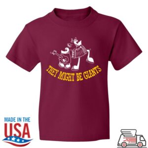 They Might Be Giants Store Homestar Runner Shirt On Maroon