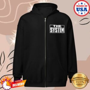 Tna Merch Store The System Logo Zip Hoodie