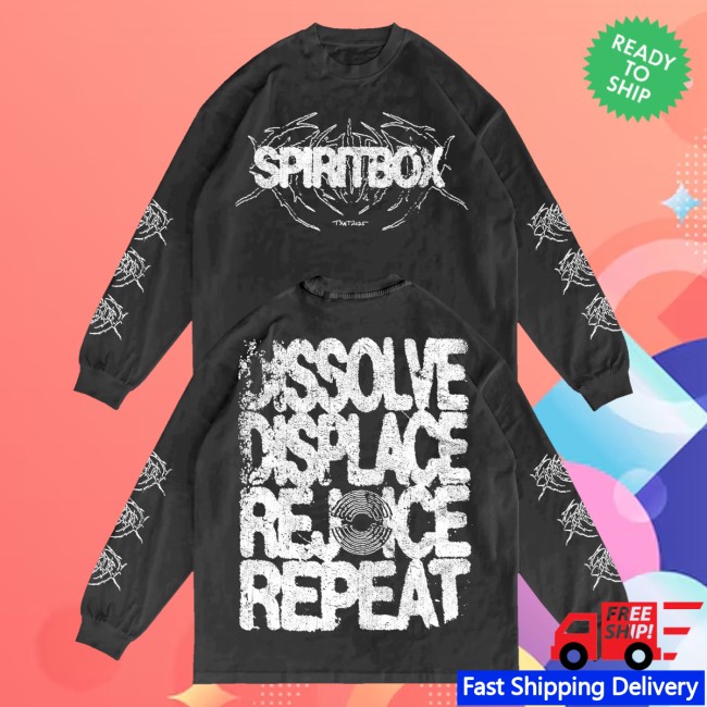 Tsunami Sea Merch Black Rainbow Lyric Shadow Long Sleeve 7 Tsunami Sea Merch Black Rainbow Lyric Shadow Long Sleeve